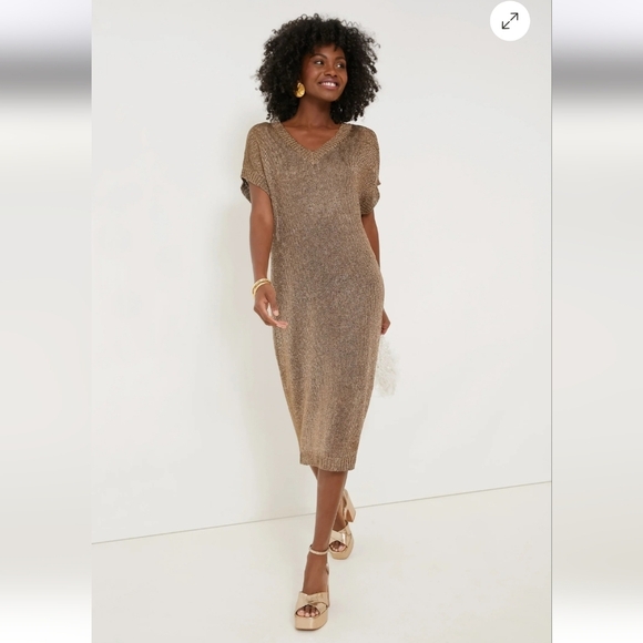 Tuckernuck NWTs Metallic Dress - Picture 1 of 9